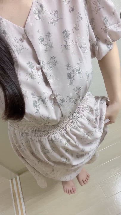 ちらっと🤍