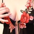 エッチなお花のランジェリー♡